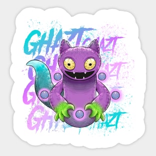 mY SINGING MONSTERS GHAZT Sticker